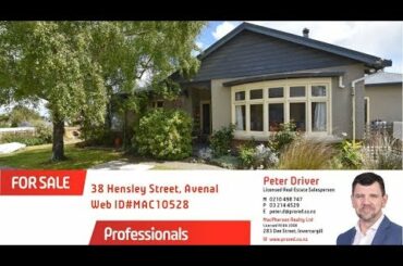 FOR SALE - 38 Hensley Street, Gladstone, Invercargill, Southland (MAC10528)
