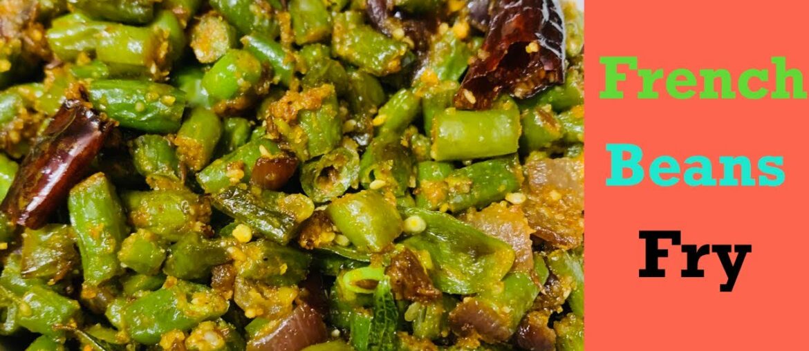 EASY FRENCH BEANS RECIPE | How to make French Beans Fry | Nivis Food EASY FRENCH BEANS RECIPE | How to make French Beans Fry | Nivis Food
