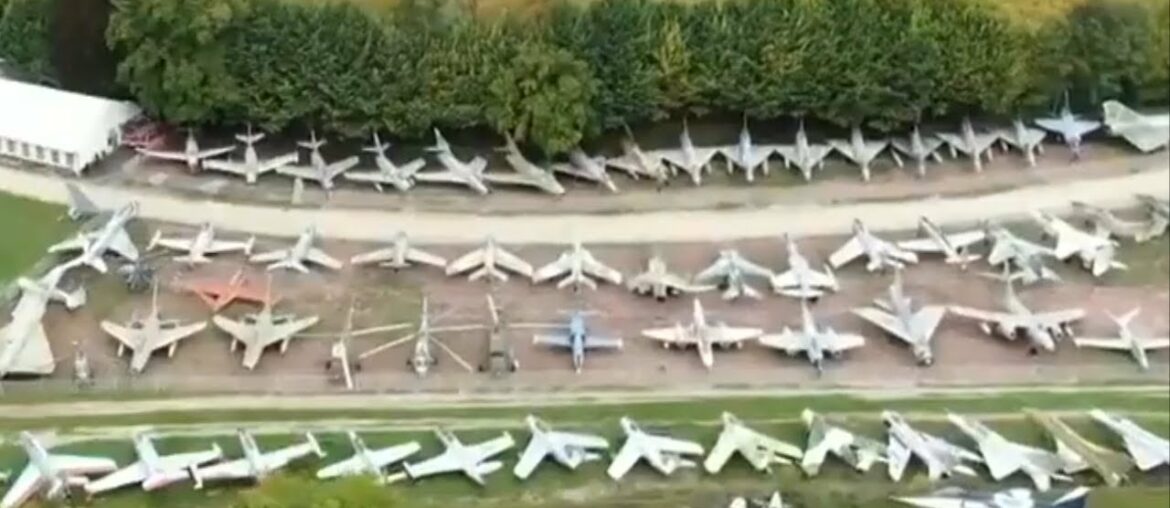France’s Wine Country is The World’s Largest Private Collection of Fighter Jets