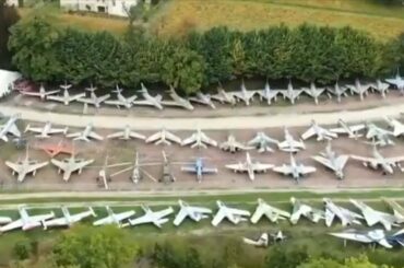 France’s Wine Country is The World’s Largest Private Collection of Fighter Jets