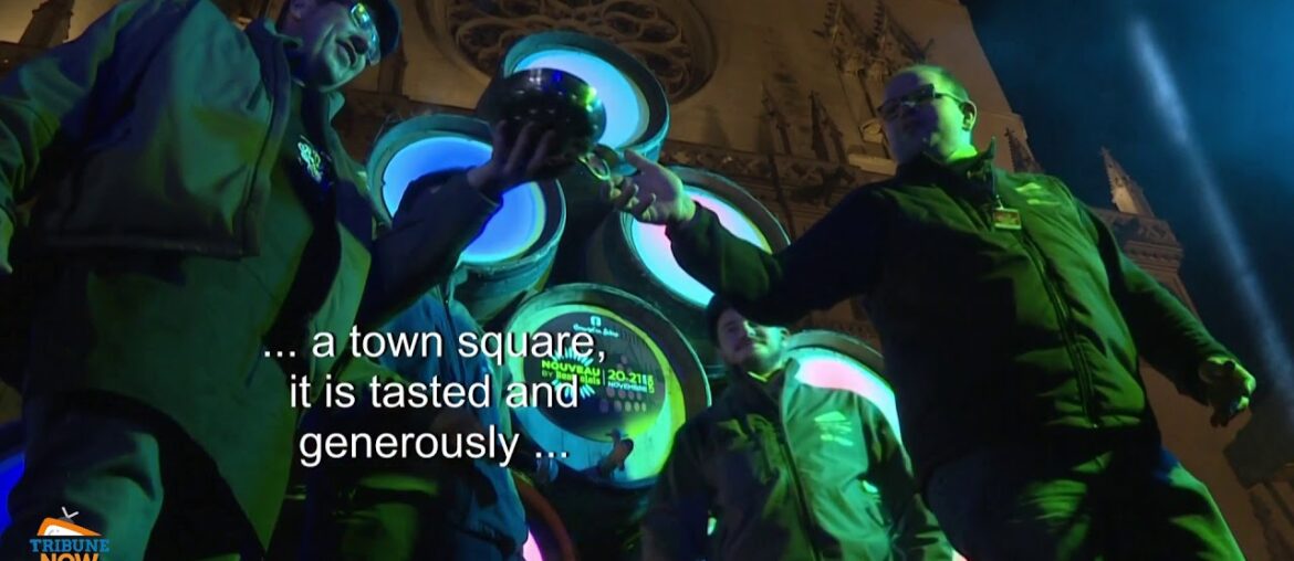 Lyon celebrates Beaujolais Nouveau Day Lyon celebrates Beaujolais Nouveau Day