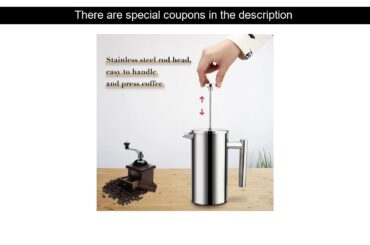 Coffee Maker French Press Stainless Steel Espresso Coffee Machine High Quality Double-Wall Insulat