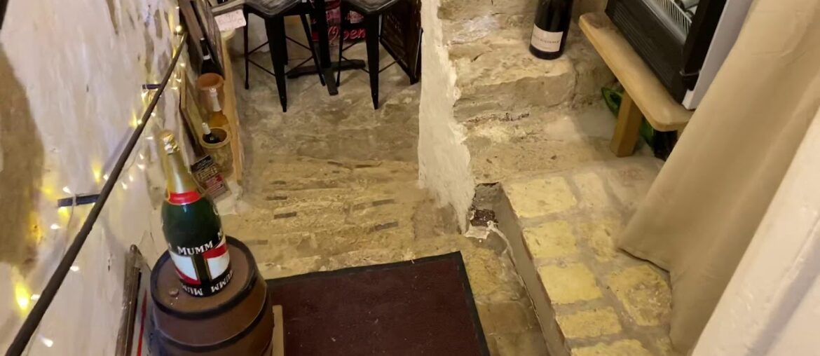 14th Century Wine Cellar Tour - Ancient Glass breaks?