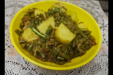 Nutritious Green Beans Potato Recipe - French Beans Recipe - Cooking With Parveen