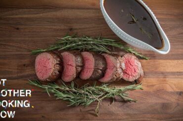 how to make REVERSE SEARED CHATEAUBRIAND with PORT WINE REDUCTION SAUCE