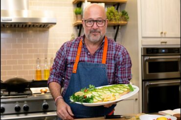Chef Andrew Zimmern's Cold Poached Salmon Recipe