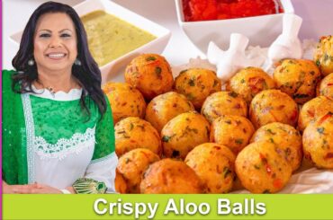 Crispy Potato Balls Crispy Aloo kay Balls Recipe in Urdu Hindi - RKK