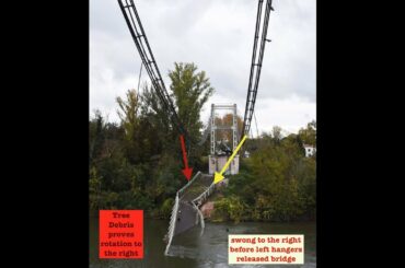 France Bridge Collapse Right Side of Structure Failed First ? Pont de Mirepoix Pt 1of 2