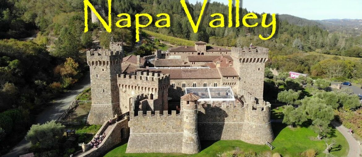 Napa & Sonoma Wine Country, California, USA - Drone