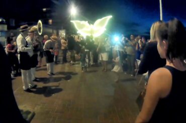 Sexy Robotic Drummer Girls at Teddy Bears Picnic Cabourg France