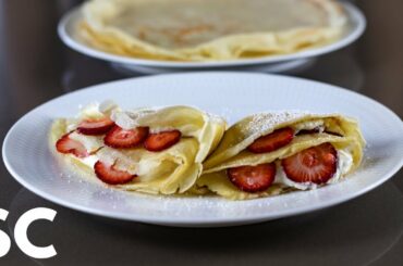 How to make Crepes (EASY French crepes recipe)