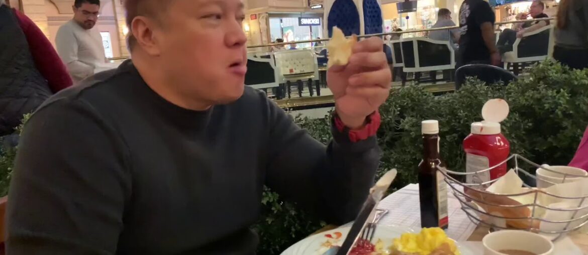 French Style Breakfast at Le Cafe Buffet Paris Las Vegas🇺🇸