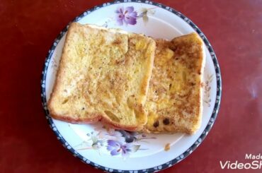 Fried Egg Bread Recipe _ French Toast _ Eggy Bread_  Manpasand Kitchen