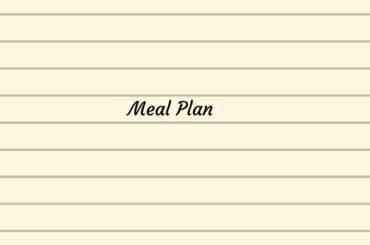 Meal Plan | What's for Dinner