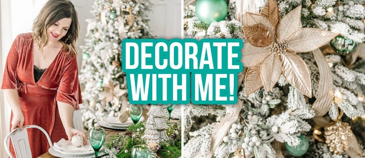 DECORATE WITH ME Christmas Dining Room | 2019 Christmas DIY & Decor Challenge