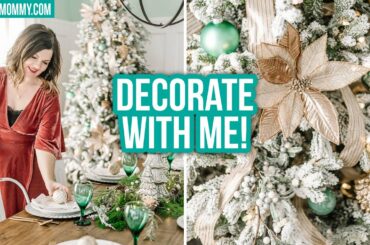 DECORATE WITH ME Christmas Dining Room | 2019 Christmas DIY & Decor Challenge
