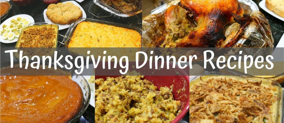 Easy THANKSGIVING DINNER Recipes // How to COOK Thanksgiving Dinner Easy THANKSGIVING DINNER Recipes // How to COOK Thanksgiving Dinner