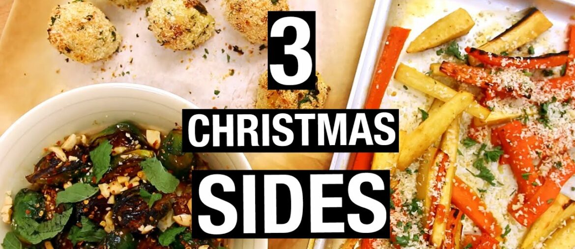 3 Christmas SIDES | Last-Minute Christmas Recipes 3 Christmas SIDES | Last-Minute Christmas Recipes