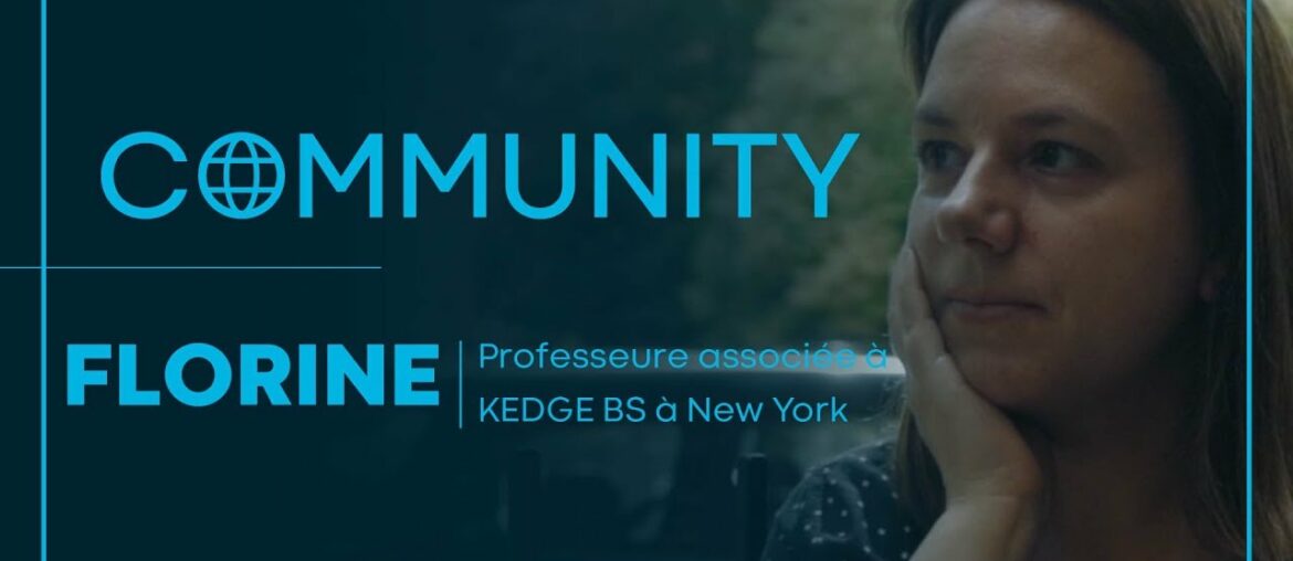 Florine – Professeure associée à New-York Florine - Professeure associée à New-York