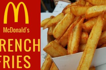 McDonald's French Fries Recipe | how to make french fries at home recipe in hindi by Chef Rubina