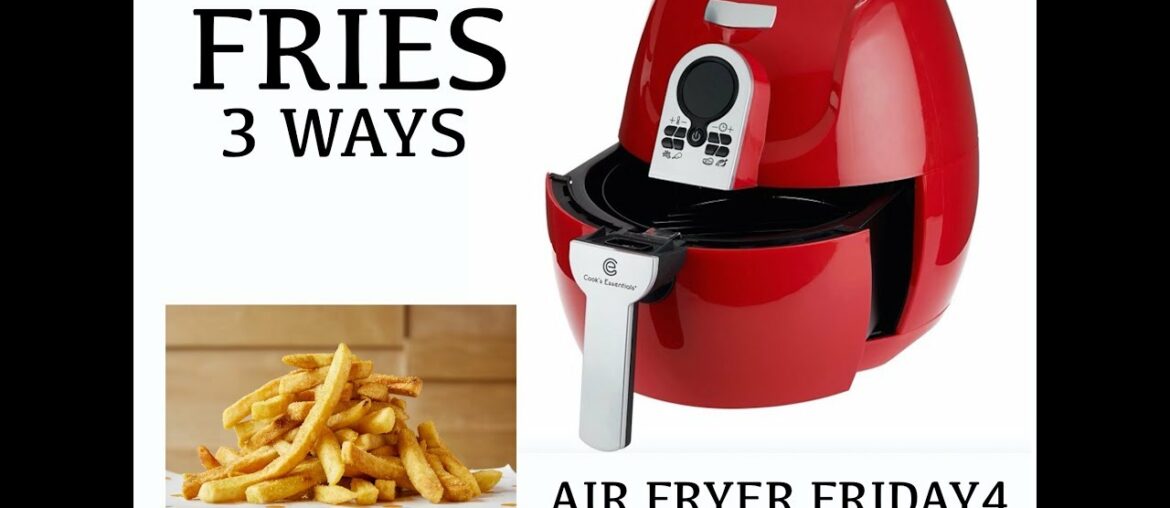 French Fries & Potato Wedges Recipe Air Fryer Friday French Fries & Potato Wedges Recipe Air Fryer Friday