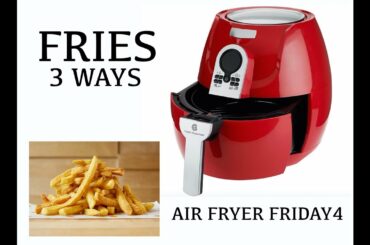 French Fries & Potato Wedges Recipe Air Fryer Friday