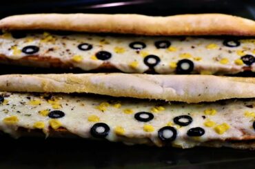 French Bread Pizza Sandwich | Bread Pizza Recipe | By Neetu Suresh