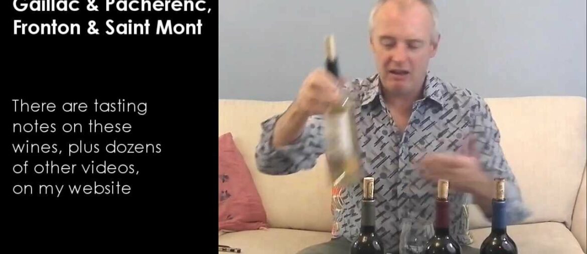Wine Tasting Video with Simon Woods: Four wines from South-West France