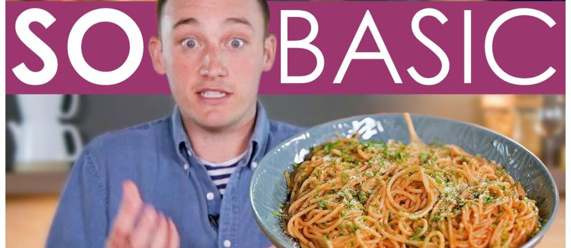 Easy 10-Minute Alfredo Pasta With Rosé Wine | #SoBasic Easy 10-Minute Alfredo Pasta With Rosé Wine | #SoBasic