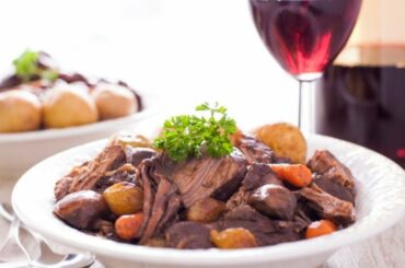 Beef Stew in Red Wine Recipe Video - Easy Beef Stew - How to Make Beef Stew