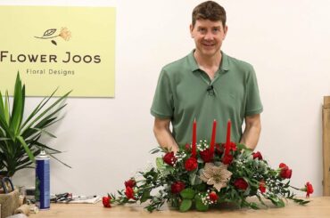 How To Make A Christmas Dining Table Arrangement