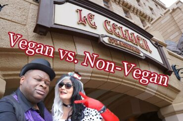 Le Cellier - Vegan & non-vegan food review with the Foolish Morgans - Epcot - Walt Disney World