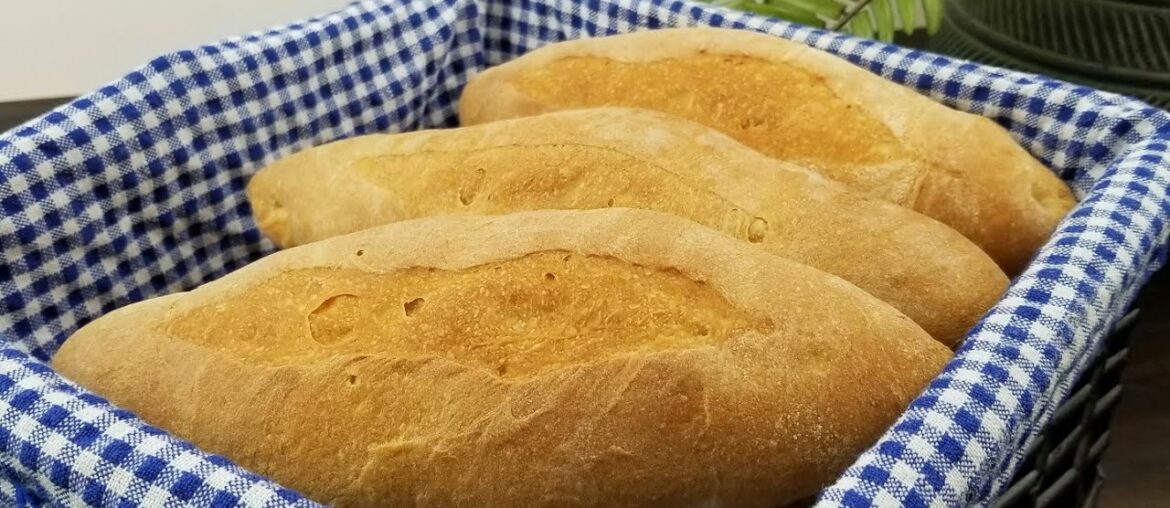 عمل خبز الروتي الفرنسي بطريقه سهله وبدون مجهود | How to make French bread