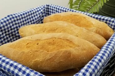 عمل خبز الروتي الفرنسي بطريقه سهله وبدون مجهود | How to make French bread