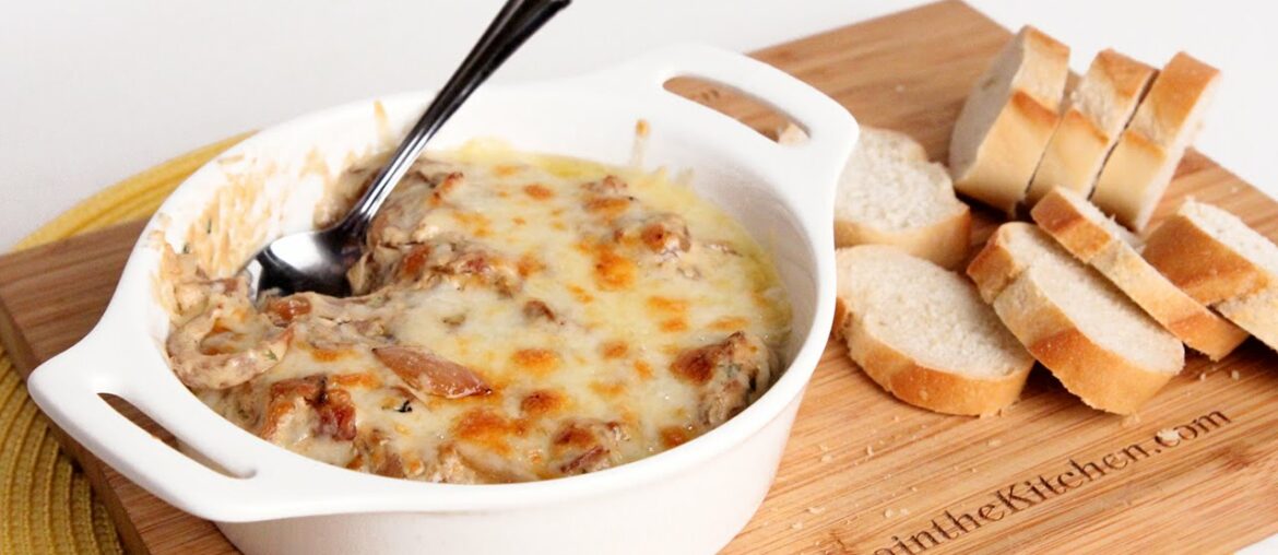 Caramelized Onion Dip Recipe - Laura Vitale - Laura in the Kitchen Episode 931
