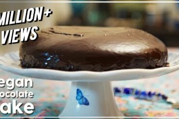 Vegan Chocolate Cake - No Butter, No Egg Cake Recipe - My Recipe Book By Tarika Singh