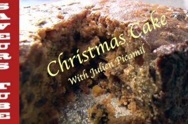 Christmas Cake with french T.V. Chef Julien from Saveurs Dartmouth U.K.