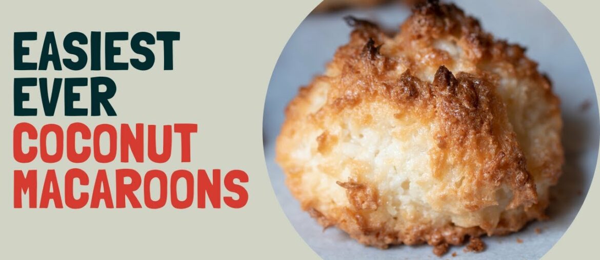 How to make the best and easiest coconut macaroons | 3 ingredients, ready in 15 minutes. How to make the best and easiest coconut macaroons | 3 ingredients, ready in 15 minutes.