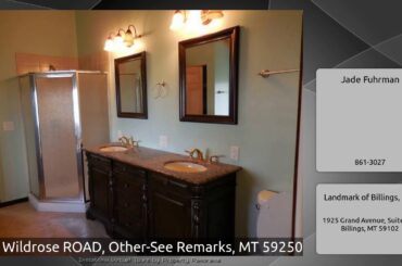 391 Wildrose ROAD, Other-See Remarks, MT 59250