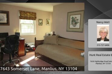 7643 Somerset Lane, Manlius, NY 13104
