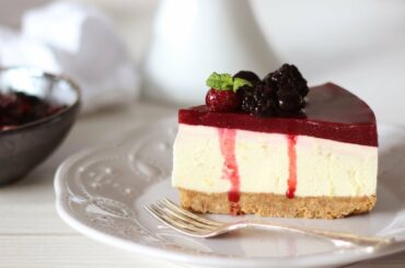 Berry Cheesecake Recipe | No Bake Cheesecake Recipe