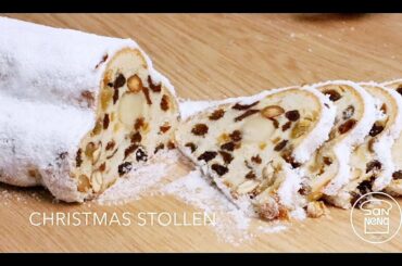 German Christmas Stollen (RECIPE IN DESCRIPTION)