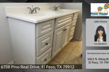 6708 Pino Real Drive, El Paso, TX 79912