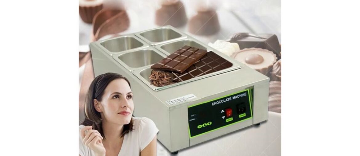 Review 2016 Free Shipping Digital Chocolate Melting Machine Stainless Steel Chocolate Machine 230V