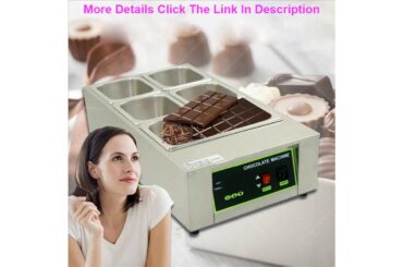 Review 2016 Free Shipping Digital Chocolate Melting Machine Stainless Steel Chocolate Machine 230V
