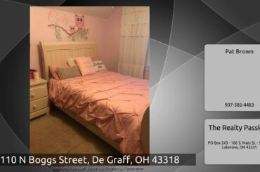 110 N Boggs Street, De Graff, OH 43318