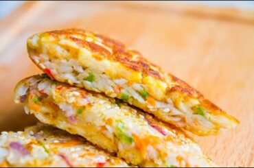 Potato Pancake for Breakfast l French Toast with Vegetable Pancake Recipe l 蔬菜 早餐饼