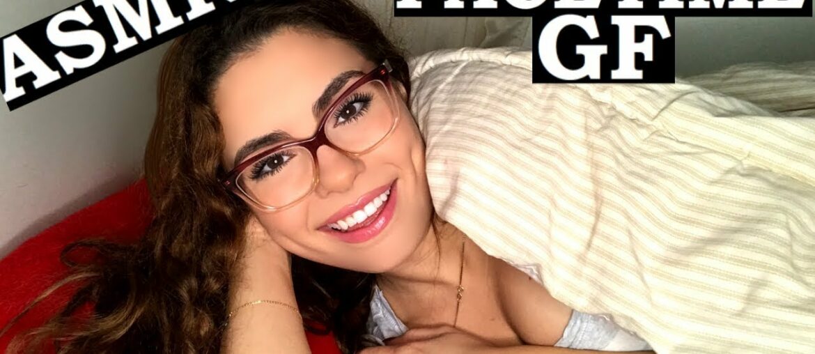 GF ASMR Facetiming For Sleep *Sleep Aid* RP (French & English)