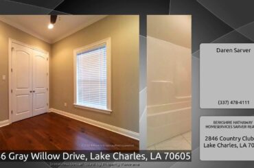 3746 Gray Willow Drive, Lake Charles, LA 70605
