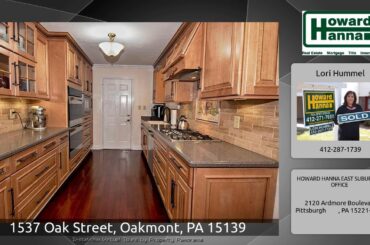 1537 Oak Street, Oakmont, PA 15139